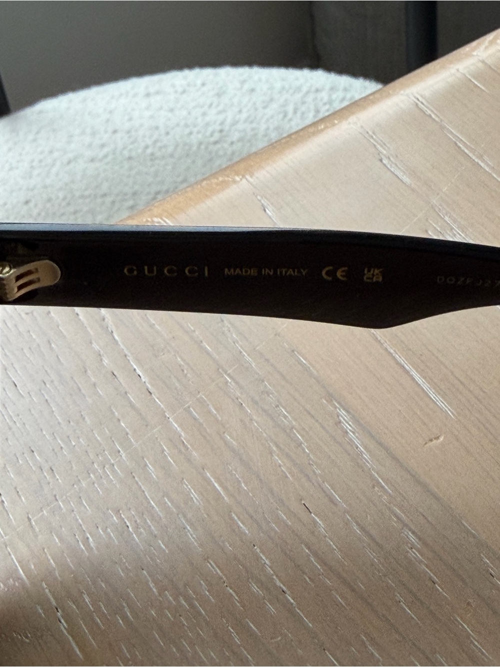 Gucci Black Cat-Eye Sunglasses with Case - Picture 4 of 7